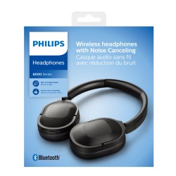 Philips 6500 series TAH6506BK 00 cuffia e auricolare Con cavo e senza cavo A Padiglione MUSICA USB tipo-C Bluetooth Nero