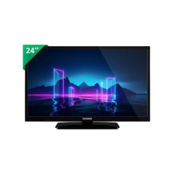 Telefunken TE24550B42V2E TV 61 cm (24") HD Smart TV Nero 220 cd m²