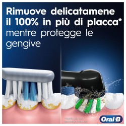 Oral-B Spazzolino Elettrico Ricaricabile Series 1 Blu con 2 Testine di Ricambio, 1 Spazzolino