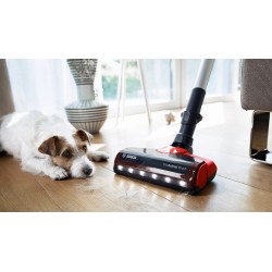 Bosch BCS711PET Scopa elettrica ricaricabile Unlimited 7 ProAnimal Rosso