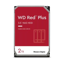 Western Digital Red Plus WD20EFPX disco rigido interno 2 TB 5400 Giri min 64 MB 3.5" SATA