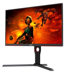 AOC G3 U27G3X BK Monitor PC 68,6 cm (27") 3840 x 2160 Pixel 4K Ultra HD LED Nero, Rosso