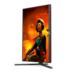 AOC G3 U27G3X BK Monitor PC 68,6 cm (27") 3840 x 2160 Pixel 4K Ultra HD LED Nero, Rosso