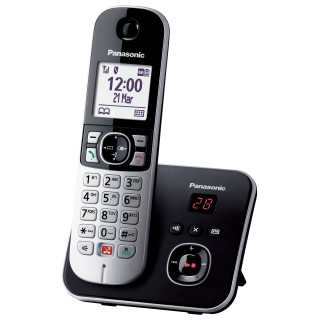 Panasonic KX-TG6861 Telefono DECT Identificatore di chiamata Nero, Grigio