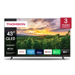 Thomson 43QA2S13 TV 109,2 cm (43") 4K Ultra HD Smart TV Wi-Fi Grigio