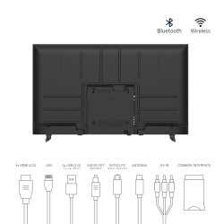 Thomson 43QA2S13 TV 109,2 cm (43") 4K Ultra HD Smart TV Wi-Fi Grigio