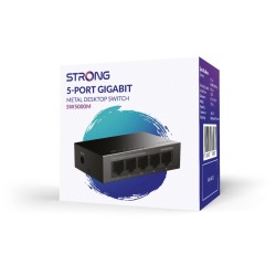 Strong SW5000M switch di rete Gigabit Ethernet (10 100 1000) Nero