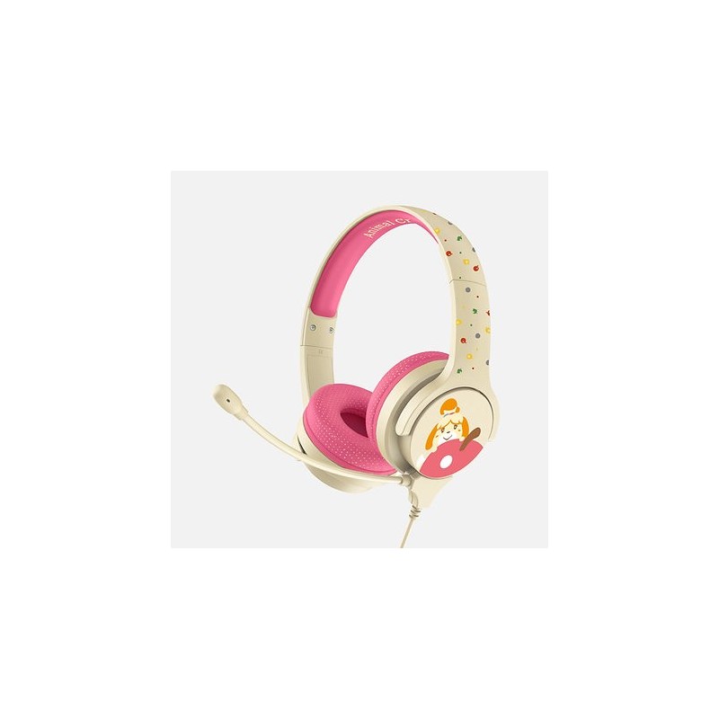 OTL Technologies AC0848 cuffia e auricolare Cuffie Cablato A Padiglione Gaming Crema, Rosa