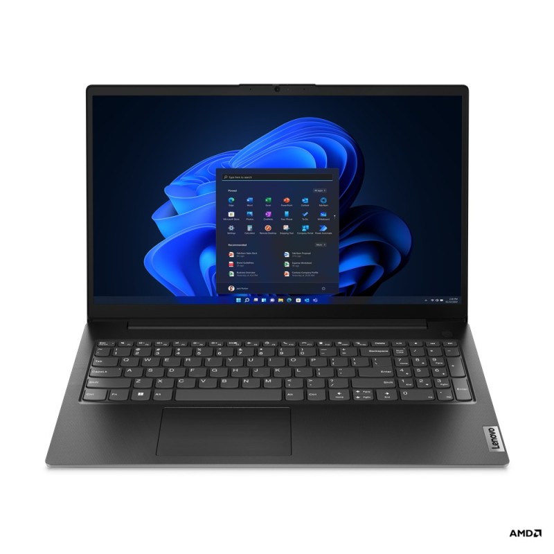 Lenovo V V15 AMD Ryzen™ 5 7520U Computer portatile 39,6 cm (15.6") Full HD 8 GB LPDDR5-SDRAM 512 GB SSD Wi-Fi 5 (802.11ac)