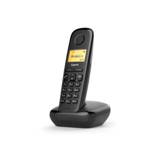 Gigaset A170 Telefono analogico DECT Identificatore di chiamata Nero