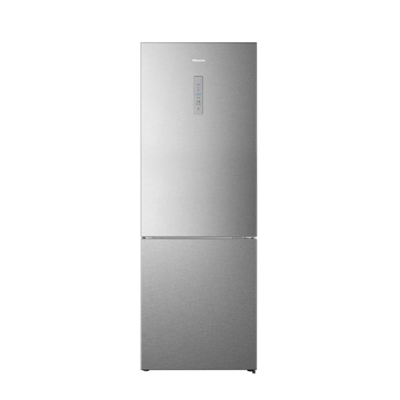 Hisense RB645N4BIE frigorifero con congelatore Libera installazione 495 L E Acciaio inox