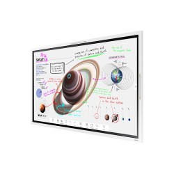 Samsung WM55B lavagna interattiva 139,7 cm (55") 3840 x 2160 Pixel Touch screen Grigio, Bianco