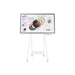 Samsung WM55B lavagna interattiva 139,7 cm (55") 3840 x 2160 Pixel Touch screen Grigio, Bianco