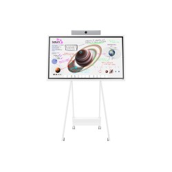 Samsung WM55B lavagna interattiva 139,7 cm (55") 3840 x 2160 Pixel Touch screen Grigio, Bianco