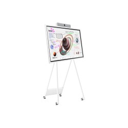 Samsung WM55B lavagna interattiva 139,7 cm (55") 3840 x 2160 Pixel Touch screen Grigio, Bianco