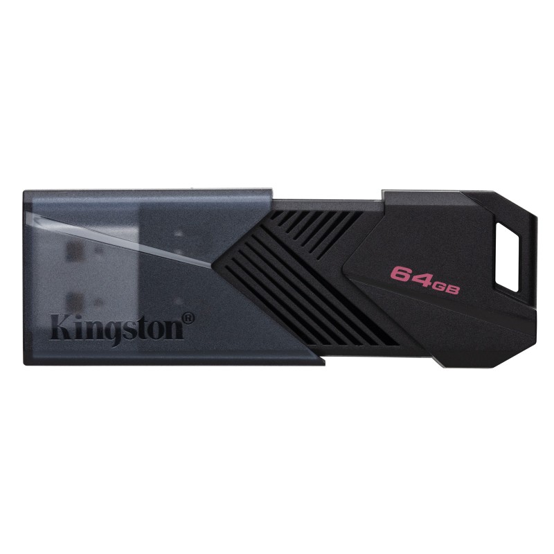 Kingston Technology DataTraveler 64GB Portable USB 3.2 Gen 1 Exodia Onyx