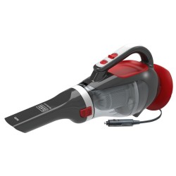 Black & Decker ADV1200 aspirapolvere senza filo Grigio, Rosso Senza sacchetto