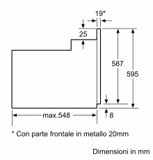 Bosch Serie 2 HBF011BR0 Forno da incasso 60 x 60 cm Acciaio Classe A