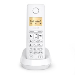 Gigaset PURE 100 Telefono analogico DECT Identificatore di chiamata Bianco