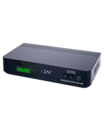 i-ZAP T395 set-top box TV Terrestre HD Nero