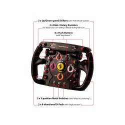 Thrustmaster Ferrari F1 Nero RF Volante Analogico PC, Playstation 3