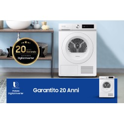 Samsung Asciugatrice AI Control Optimal dry 9Kg DV90BB5245TW