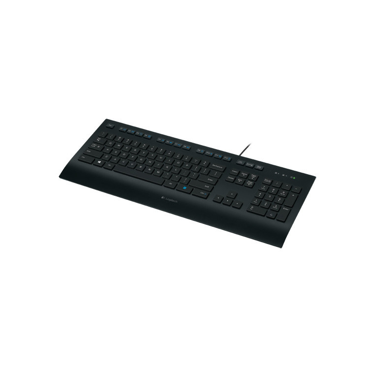 Logitech K280E Pro f  Business tastiera Ufficio USB QWERTY Italiano Nero