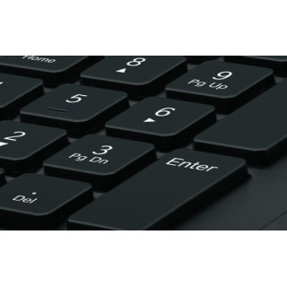 Logitech K280E Pro f  Business tastiera Ufficio USB QWERTY Italiano Nero