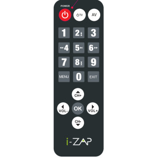 i-ZAP T395 set-top box TV Terrestre HD Nero