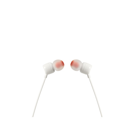 JBL Tune 110 Auricolare Cablato In-ear MUSICA Bianco