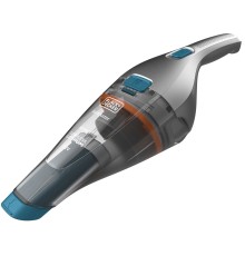 Black & Decker NVC215WA-QW aspirapolvere senza filo Blu, Argento Senza sacchetto