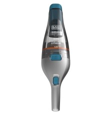 Black & Decker NVC215WA-QW aspirapolvere senza filo Blu, Argento Senza sacchetto