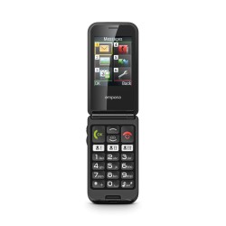 Emporia emporiaTALKglam 6,1 cm (2.4") 94 g Nero Telefono cellulare basico