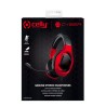 Celly CyberBeat Auricolare Cablato A Padiglione Gaming USB tipo A Nero, Rosso