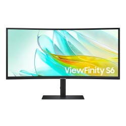 Samsung Monitor HRM ViewFinity S6 - S65UC da 34'' WQHD Curvo