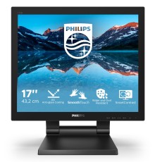 Philips 172B9TL 00 Monitor PC 43,2 cm (17") 1280 x 1024 Pixel Full HD LCD Touch screen Nero