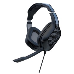 Gioteck HC2 Auricolare Cablato A Padiglione Gaming Nero, Grigio