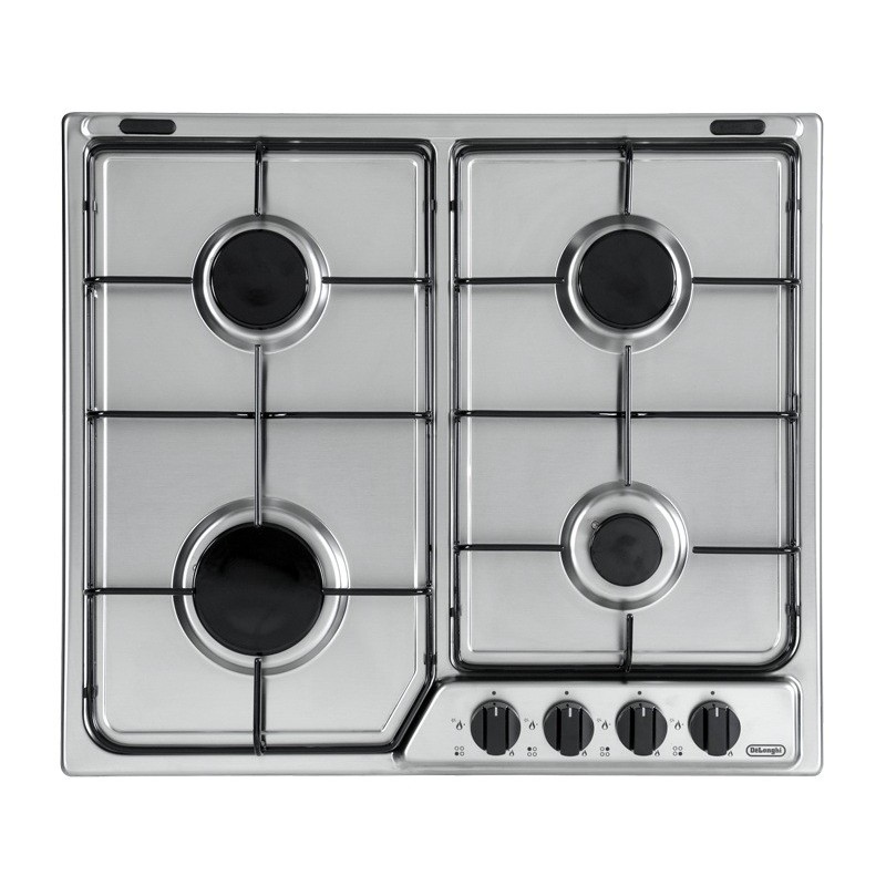 De’Longhi YAF 46 ASV piano cottura Acciaio inox Da incasso 60 cm Gas 4 Fornello(i)