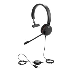 Jabra 5393-829-309 cuffia e auricolare Cablato A Padiglione Ufficio Nero