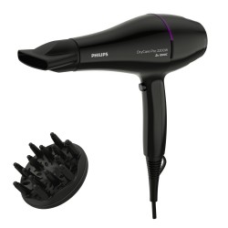 Philips DryCare Asciugacapelli professionale con asciugatura veloce e potente motore AC 2200W, diffusore incluso BHD274 00