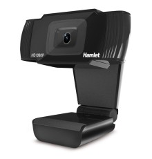 Hamlet HWCAM1080 webcam 2 MP 1920 x 1080 Pixel USB 2.0 Nero