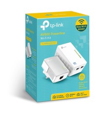 TP-Link TL-WPA4220 KIT 600 Mbit s Collegamento ethernet LAN Wi-Fi Bianco 2 pz