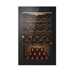 Haier Wine Bank 50 Serie 3 HWS49GAE Cantinetta vino con compressore Libera installazione Nero 49 bottiglia bottiglie