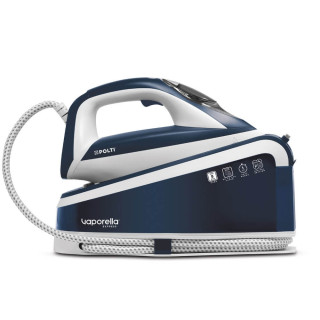 Polti Vaporella Express VE30.10 2200 W 1,6 L Piastra in Ceramica Blu, Bianco