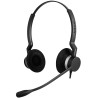 Jabra BIZ 2300 USB Microsoft Lync Duo Auricolare Cablato A Padiglione Ufficio USB tipo A Nero