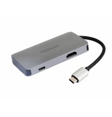 Mediacom MD-C311 hub di interfaccia Mini DisplayPort Alluminio