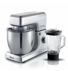 Ariete 1598 Gourmet Professional 7L Metal - Impastatrice Planetaria con Frullatore - Ciotola in Acciaio Inox - 7 L - Caraffa in