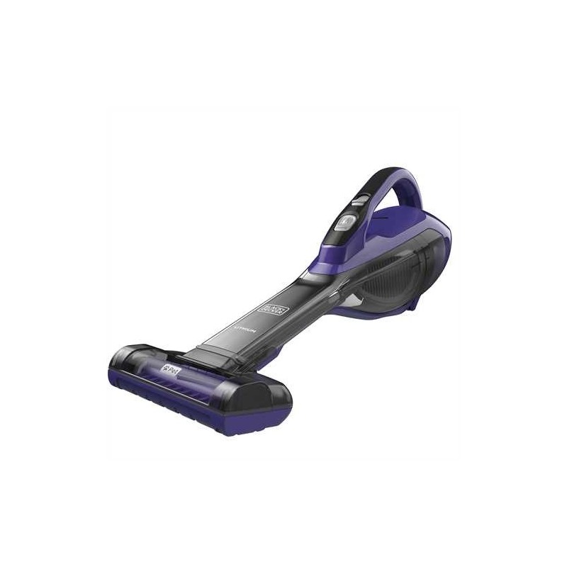 Black & Decker DVA325JP07 aspirapolvere senza filo Viola Senza sacchetto