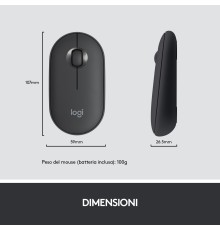 Logitech MK470 Kit Mouse e Tastiera Wireless per Windows, Ricevitore USB 2.4 GHz, ‎Sottile, Compatto, Silenzioso, Batteria