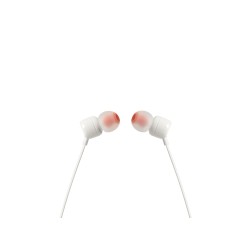 JBL Tune 110 Auricolare Cablato In-ear MUSICA Bianco